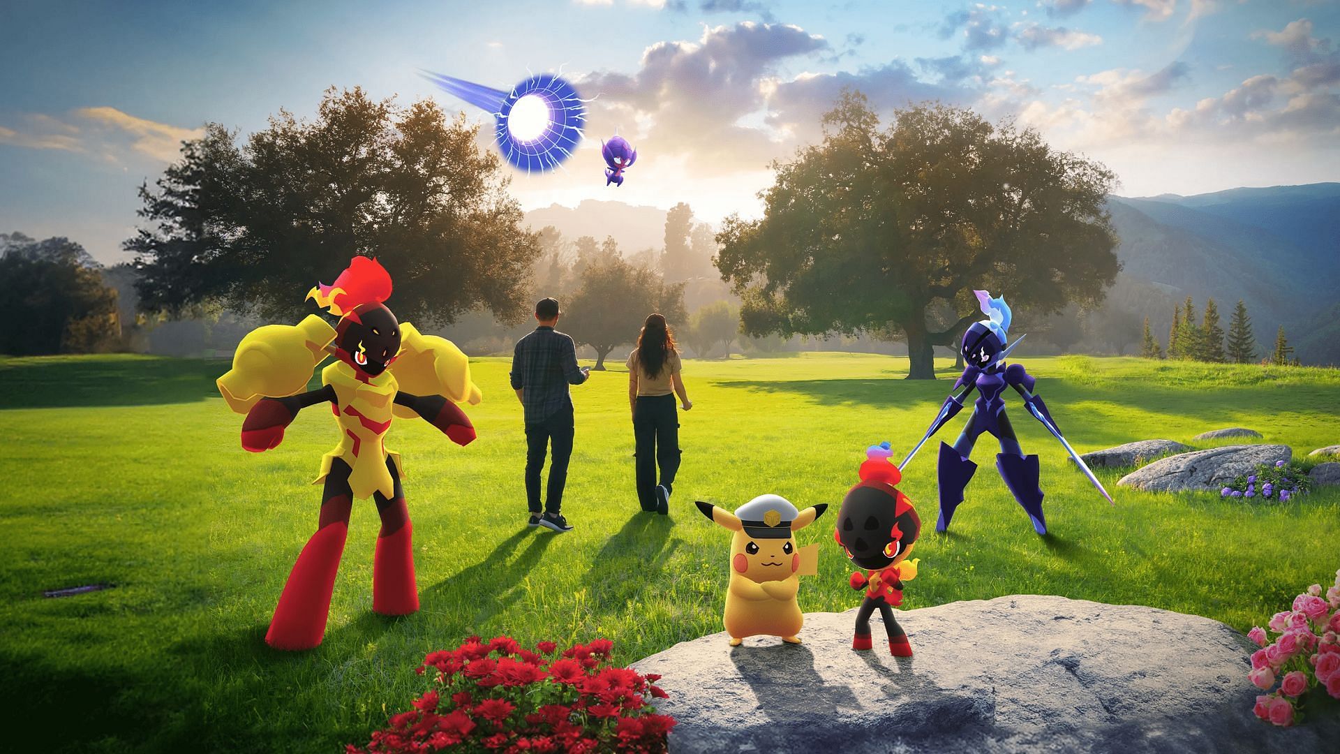Multiple catch multipliers can stack in Pokemon GO, vastly improving players' chances (Image via Niantic)